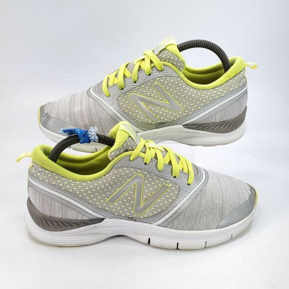 New Balance 711 Athletic Lace Up Trainer Shoe Womens Size 8.5 WX711GY Gray Mesh - Picture 6 of 9